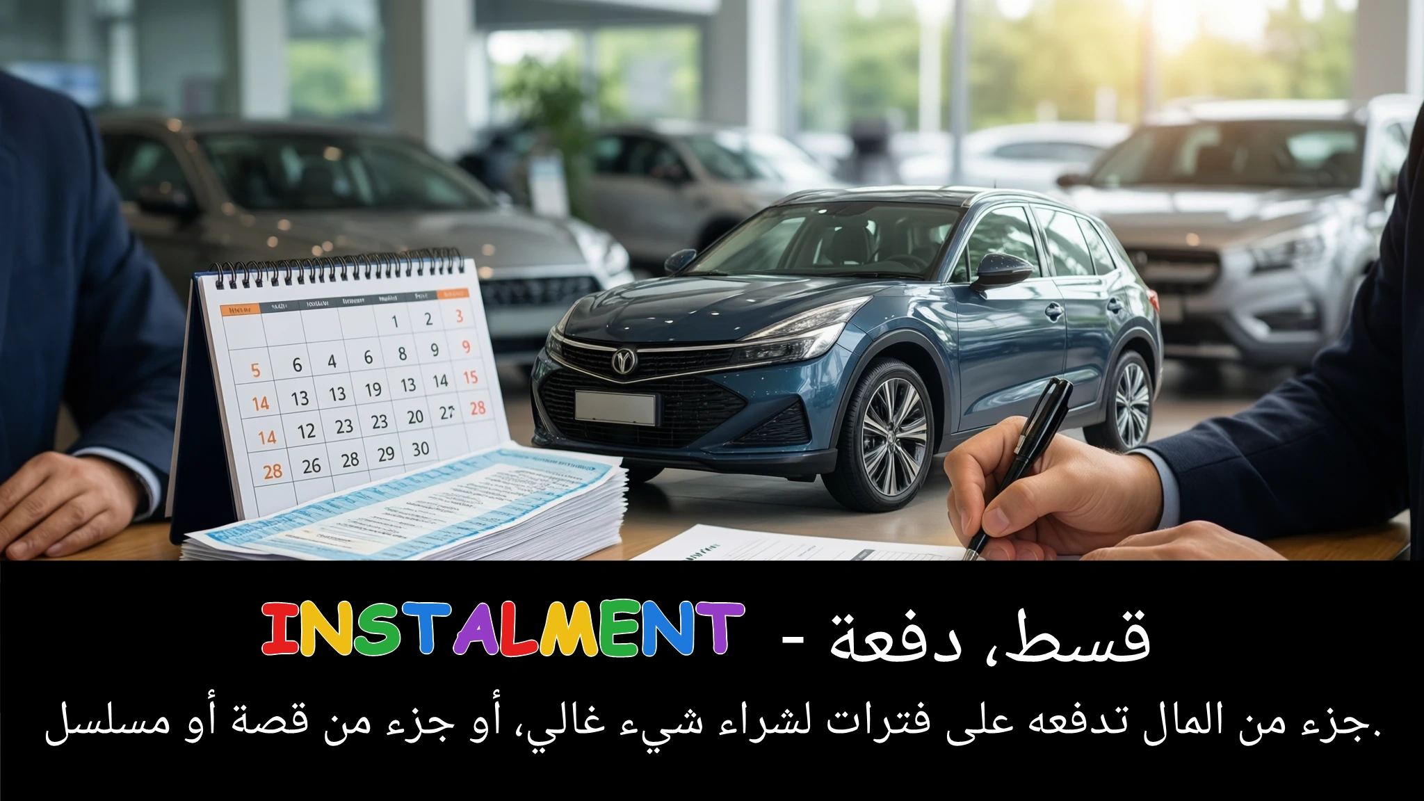 Arabic Illustration for instalment